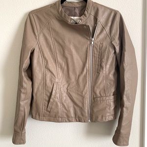 Jack by BB Dakota Faux Leather Moto Jacket
